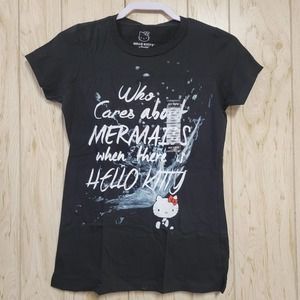 Sanrio Hello Kitty Mighty Topic Graphic Shirt S